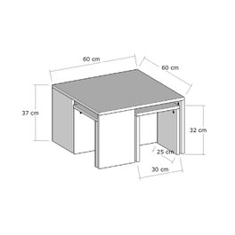 Hanah Home Ortanca - Sapphire Oak